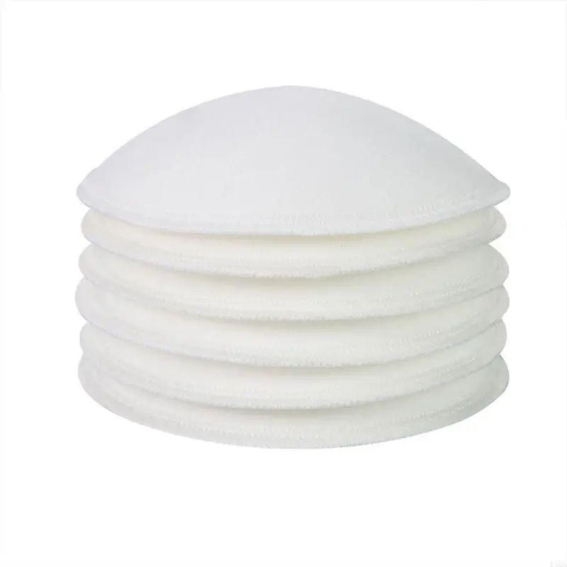 D5QA 4pcs Soft Breathable Nursing Pads Anti-Overflow Spill Prevention Breast Pads