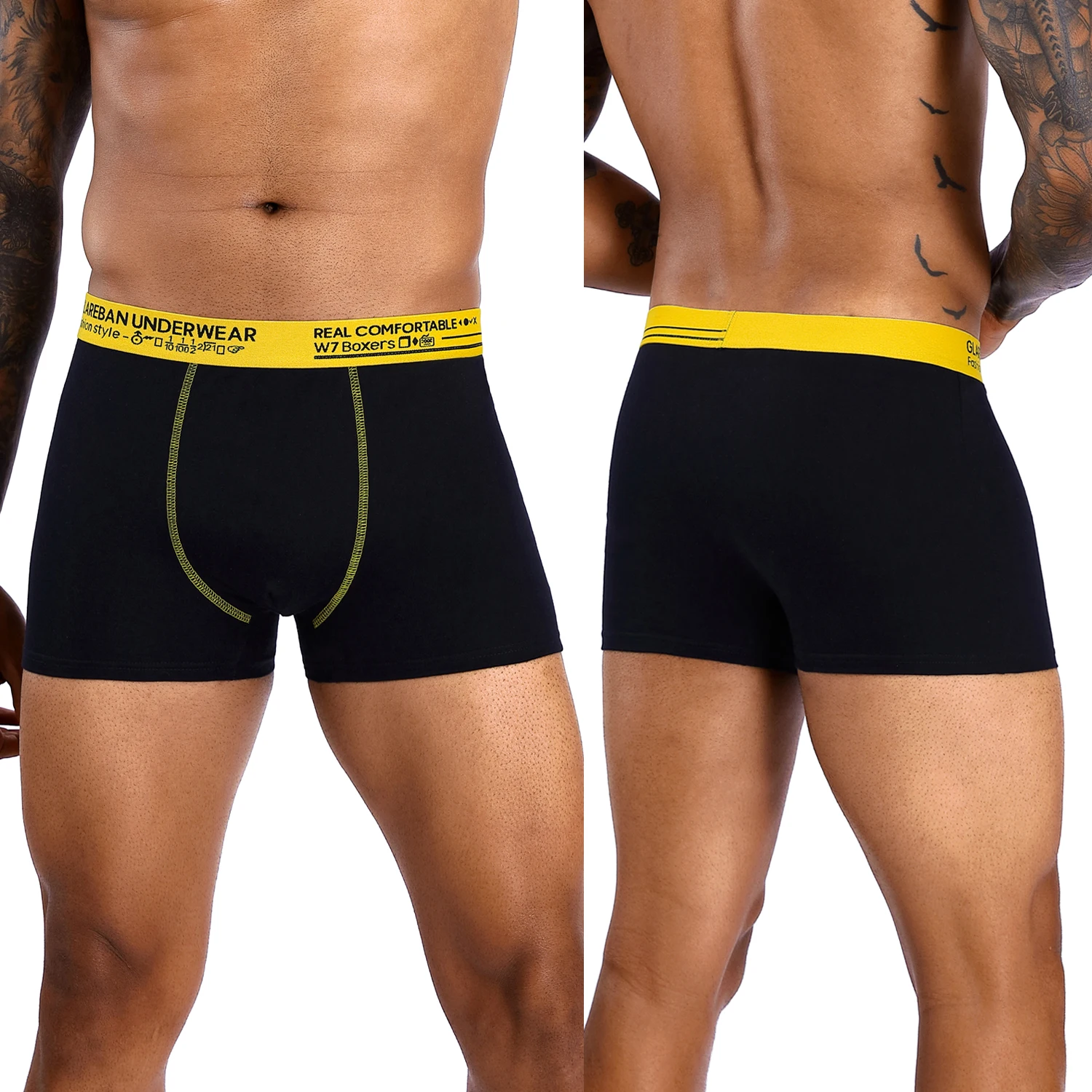 10 stks Pack Katoenen Boxers Shorts Heren Ondergoed voor mannelijke Slips Sexy Onderbroek Slip Ademend Boksen Slipje hot Sexis Basic