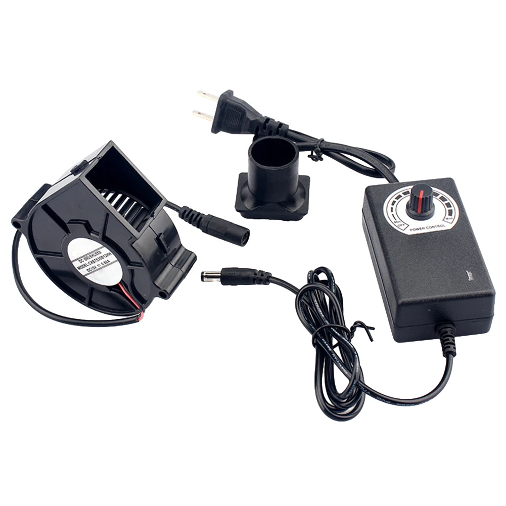 Cooler Fan Air Blower Barbeque 7530 Useful Attractive Centrifugal Cooking Cooling DC12V Excellent Fireplaces Plastic