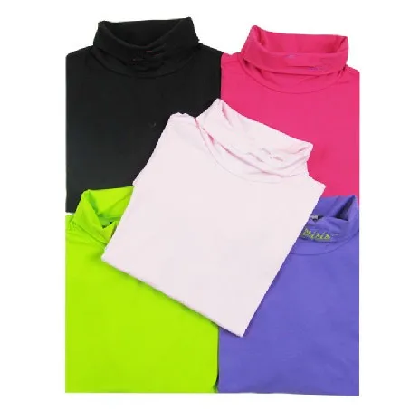 2023 Summer Women Golf Sunscreen with long sleeves and ultra-thin ice silk bottoming shirt and round neck turtleneck top