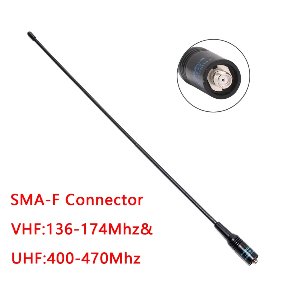 Hotel WalkieTalkie Antenna SMA-F NA-771 VHF UHF Dual Band for Walkie Talkie Radio Kenwood UV 5R 888S UV82 144/430Mhz