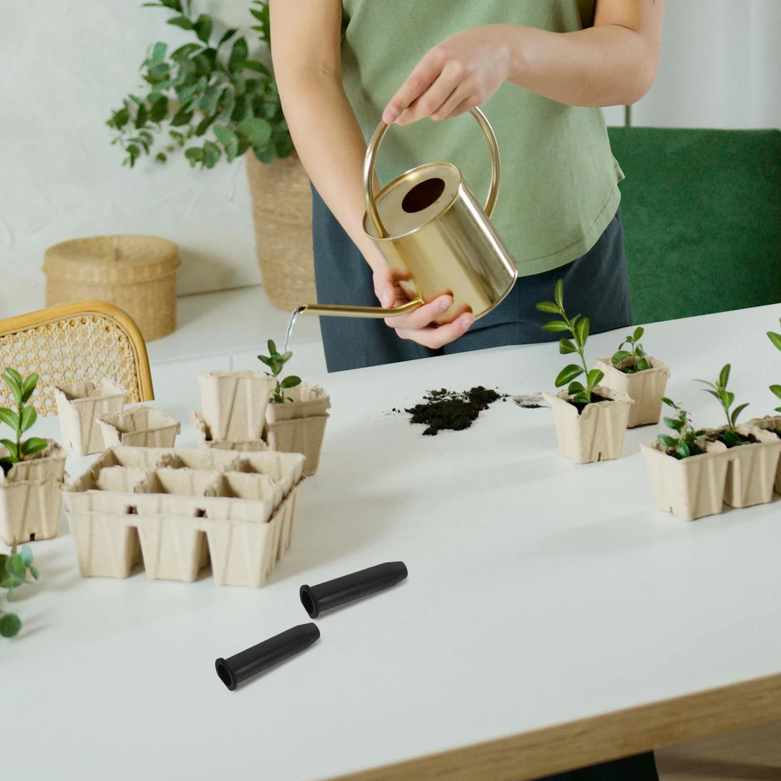 10Pcs Plastic Planter Box Spare Parts Compact Design for Windowsill Vegetable Growing Pot Easy Install Garden Planter Component