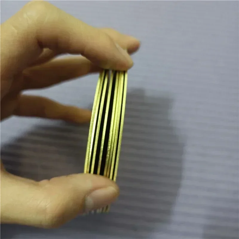 1pc H62 Brass Metal round sheet Plate thick 0.5/0.8/1/1.5/2MM 60x60MM Thin Sheet Foil Plate Shim Circular plate