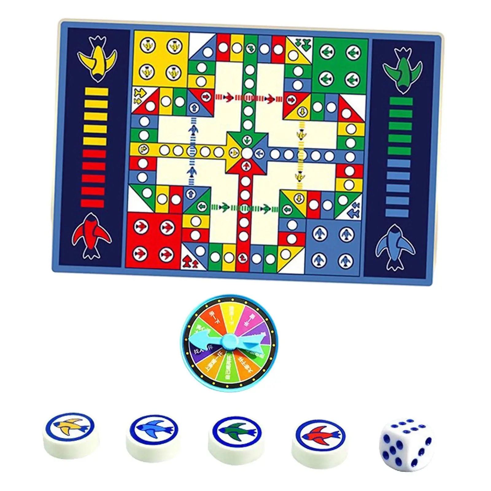 Dywan do Gry w Latające Szachy, Mata do Szachów do Raczkowania z Figurami Szachowymi, Podróżny Dywan do Gry w Latające Warcaby