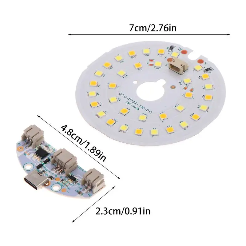 LED Light Panel Controller Dimming Adjustable Brightness DC5V Input With ON OFF For Study Table Reading Lights image 6