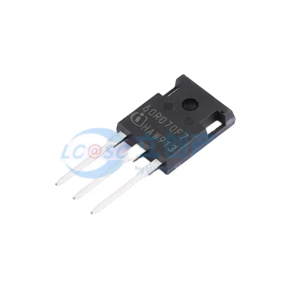 5Pcs/lot Original 60R070F7 MOSFET N-Channel 650V 31A 156W Transistor IPW60R070CFD7 TO-247-3 For Server, Telecom, EV-charging