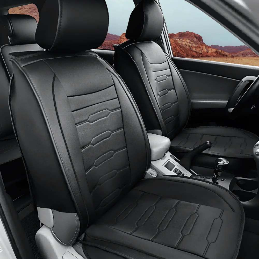 

Luxury Car Seat Covers - Waterproof Seat Covers for Cars - for HONDA Civic, for TOYOTA Camry Corolla, Fit for Front Rear Seats Most Sedans SUV- Car Accessories