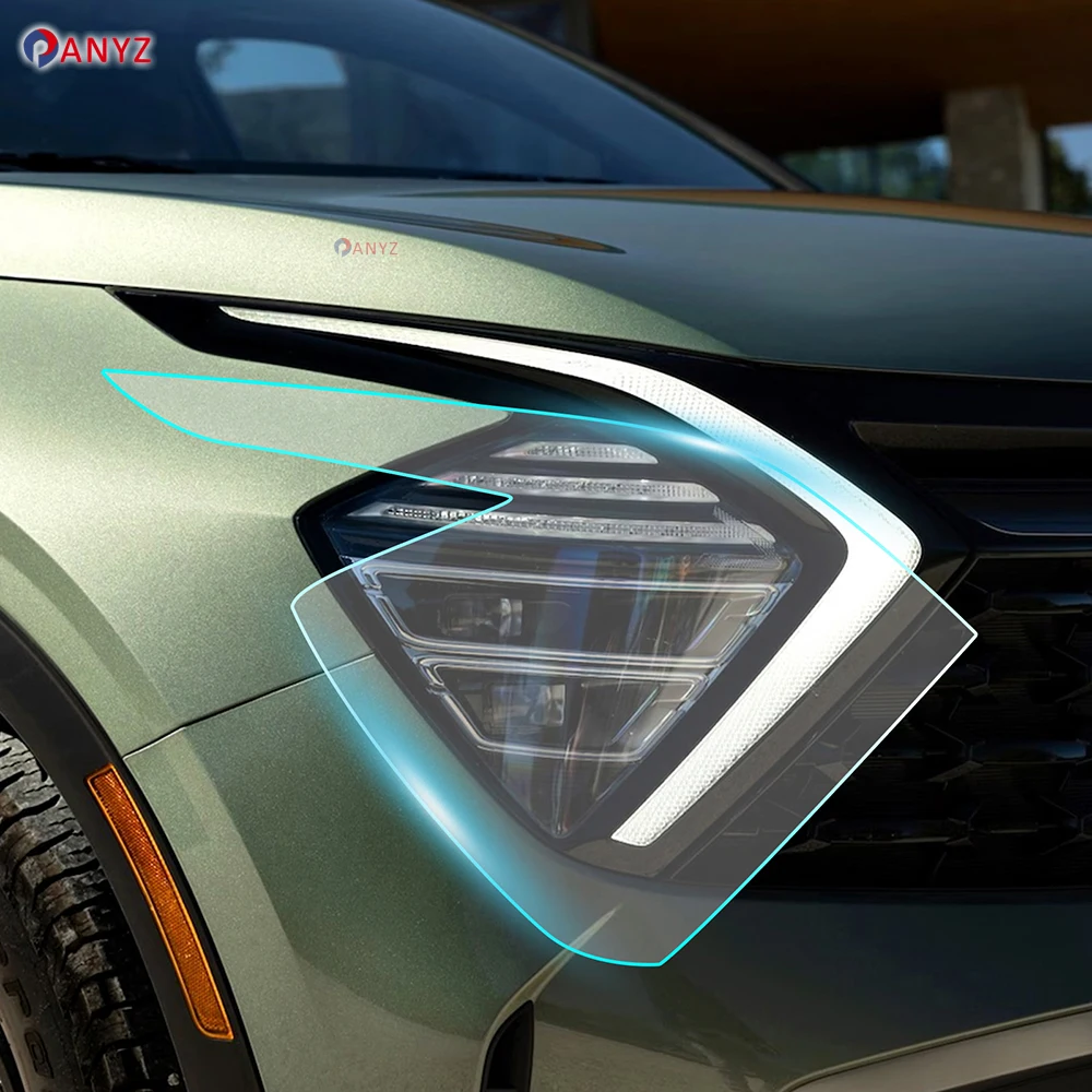 

8.5mil for KIA Sportage 2023 2024 Headlight Rearview Film Pre Cut Clear Bra Transparent PPF TPU Paint Protection Film