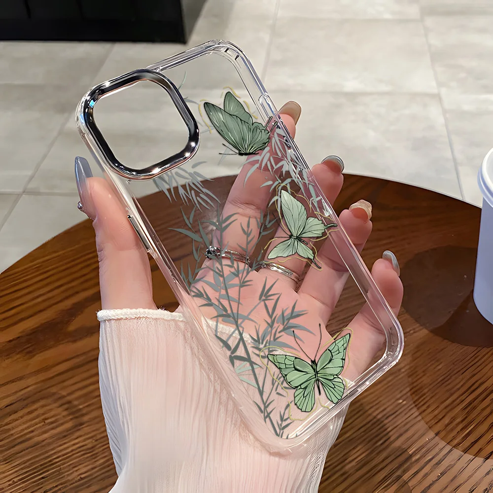 Силиконовый чехол-бабочка для Samsung