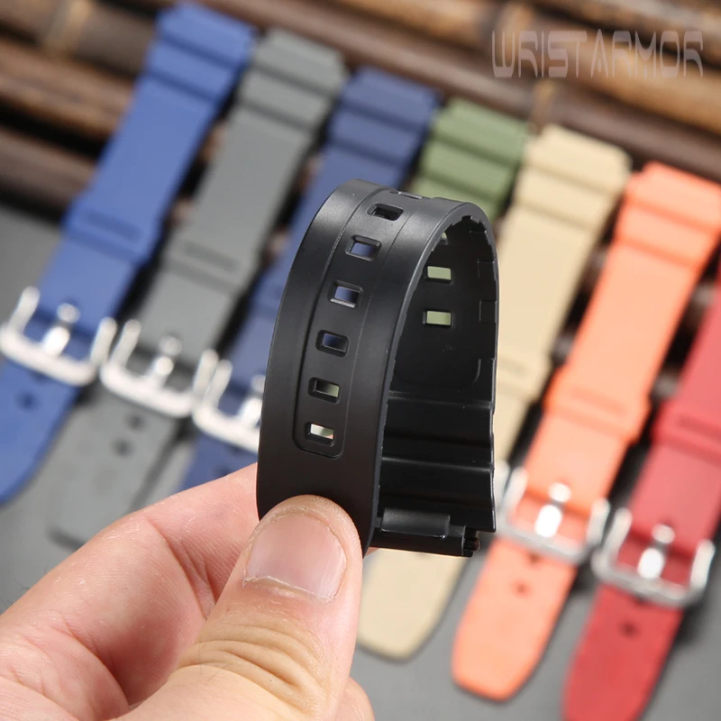 Resin Watch Strap for Casio F108WH AE1200WH AE-1300WH W218H W-219H AE1000W SGW-300 Mens Replacement Watchband Bracelet 18mm