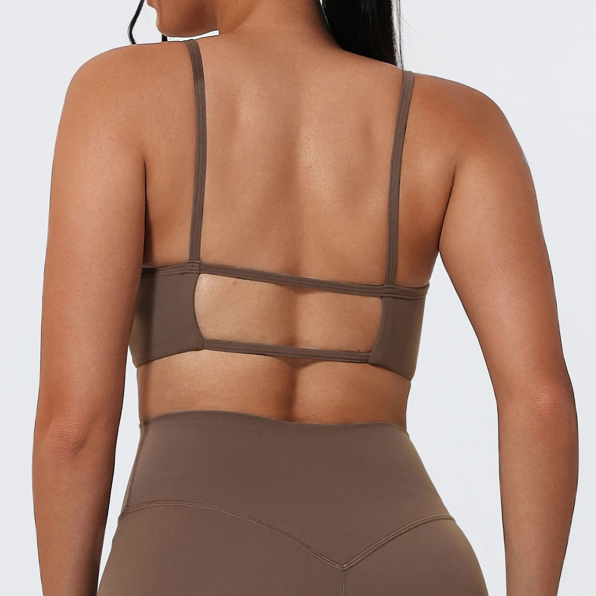 Hearuisavy Summer Sports Bra Women Gym Underwear Anti-Shock Back Support Fitness Top Running Breathable Quick-Drying Workout Top