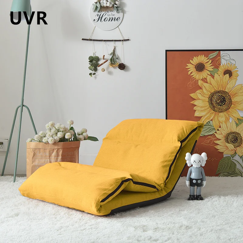 

UVR Lazy Sofa Folding Single Tatami Household Small Sofa Backrest Chair Window Lounger Leisure Office Chair Reading Chair