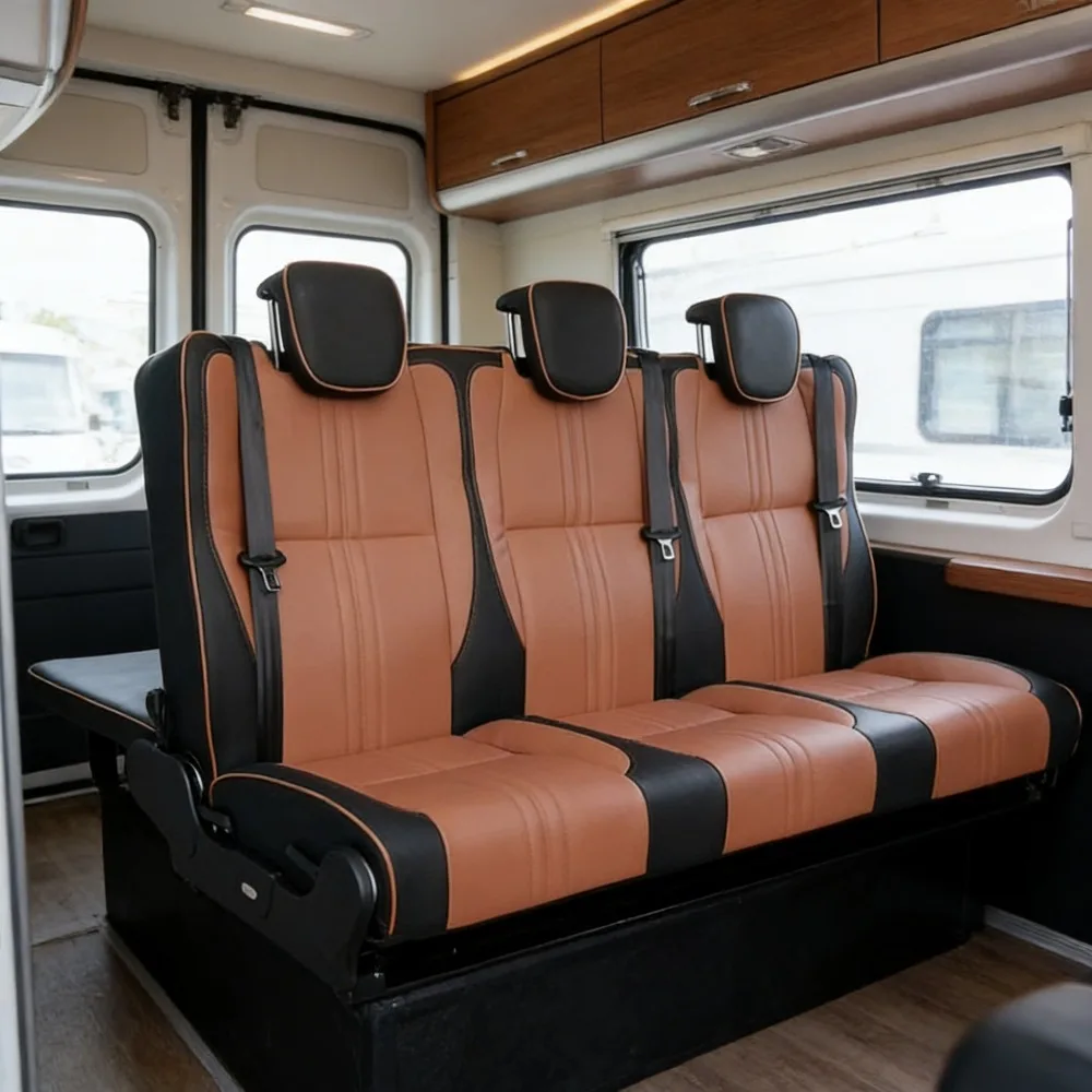 

Индивидуальные оптовые складные сиденья класса люкс с регулируемой спинкой – пассажирские сиденья для модификаций минивэнов, фургонов и автодомов