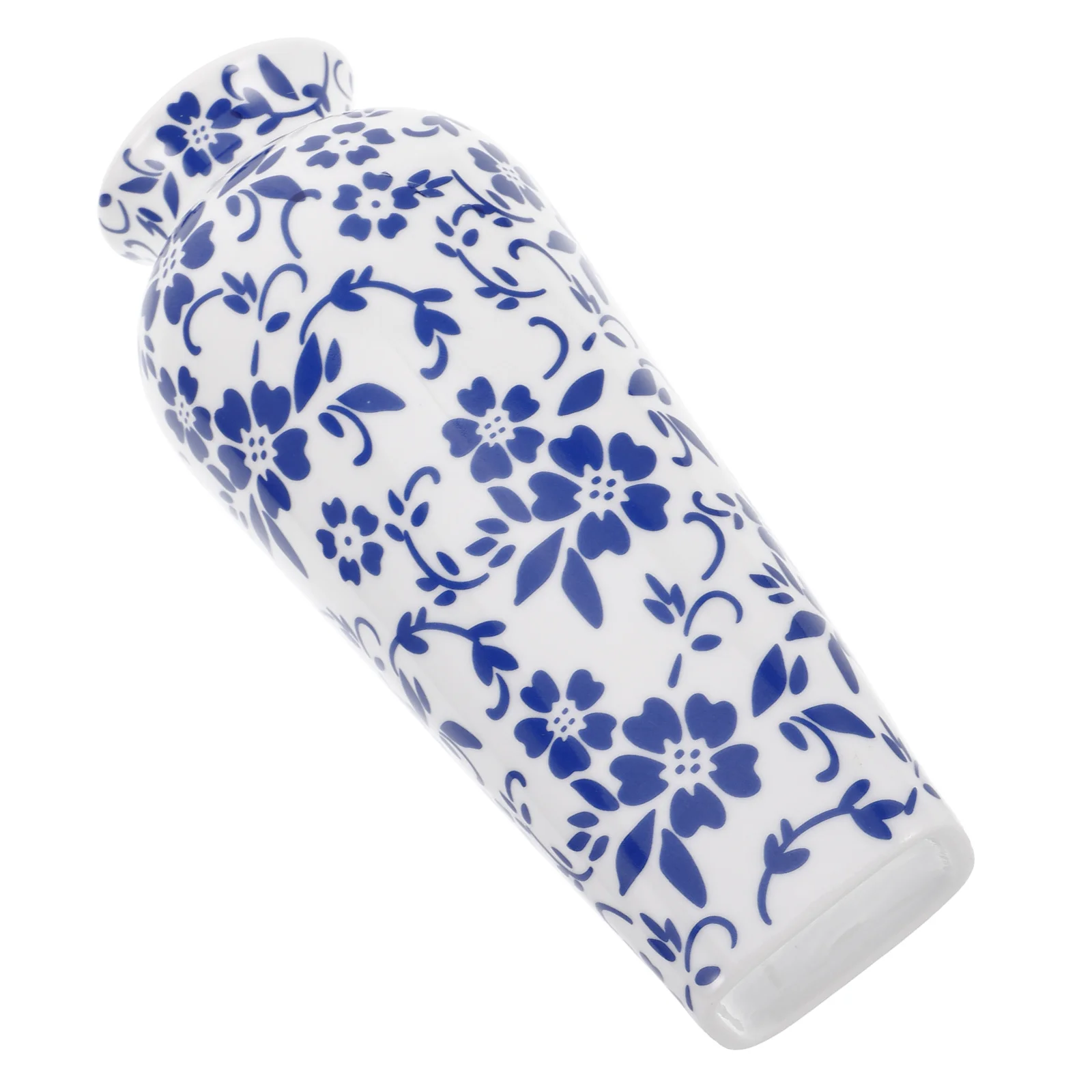 

Vintage Blue White Ceramic Flower Vase Handmade Chinese Style Decorative Porcelain Table Centerpiece For Living Room Home Office