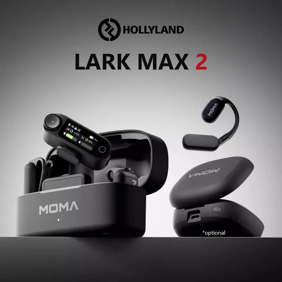 Hollyland Lark Max 2 ワイヤレスマイク 340m 340m