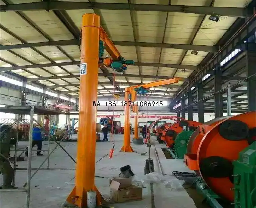 BZD 90/180/270/360° Electric Hoist Trolley Cantilever Crane with Remote Control