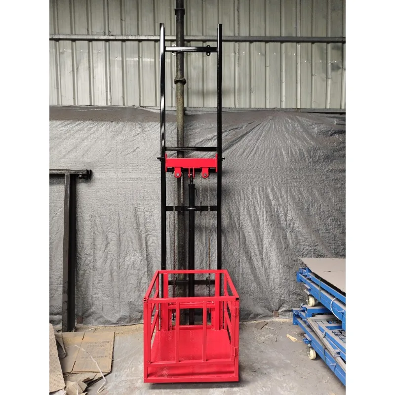 

Factory price Monorail Hydraulic Lift Silent Lift Load 1 ton Home Warehouse Lift 2m 6m 8m 10m Customizable