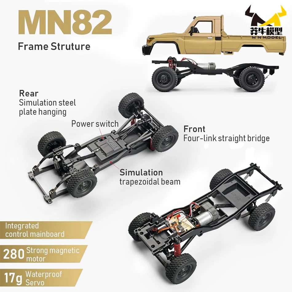 MN 모델 MN82 LED 조명 풀 스케일 시뮬레이션 1:12 Rc 자동차 LC79 전문 4WD 원격 제어 픽업 RC 트럭 모델 완구