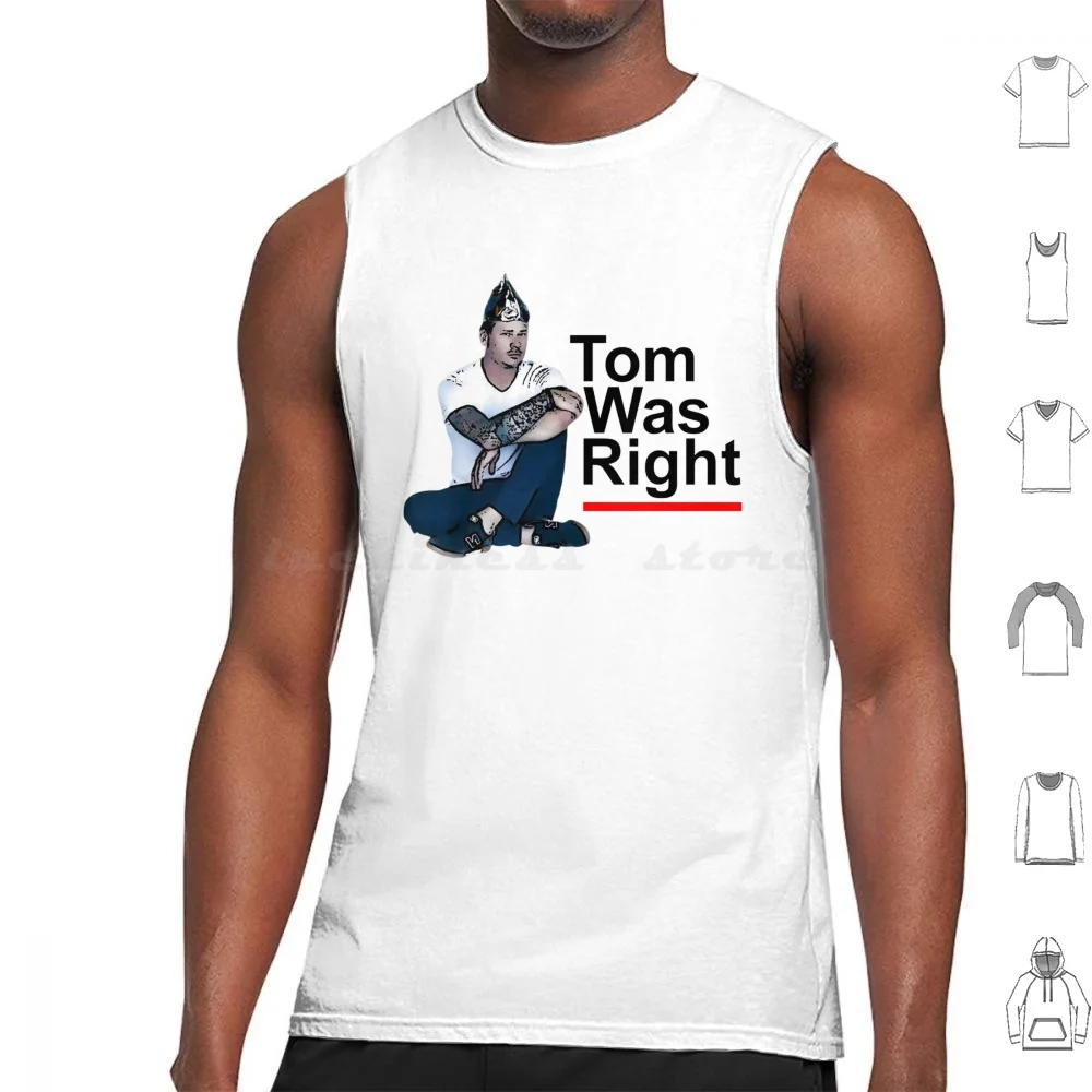 Tom Was Right Do Exist Tank Tops Vest Sleeveless Tom Delonge Angels And Airwaves Blink 182 Blink Mark Hoppus Travis Barker