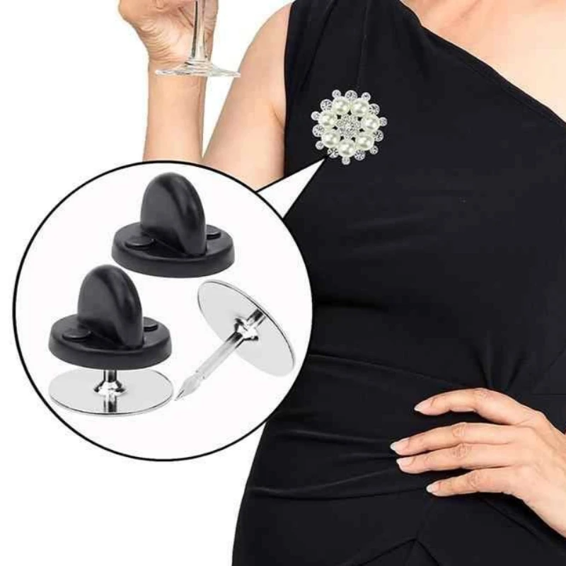 

50-10000pcs Universal Various Buckles Accessories Butterfly Buckles Rubber Spare Buckle Cap Badge DIY Material