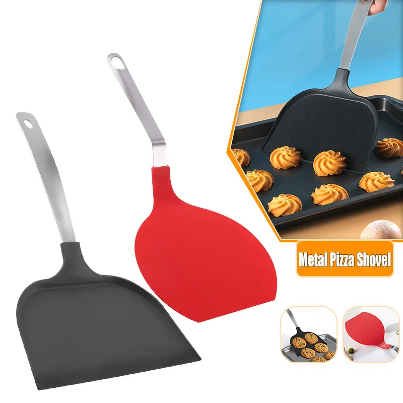 

6inch Stainless Steel Pizza Peel Cake Lifter Transfer Tray Pizza Pie Serving Tray Oven Spatula.Cooking Shovel Kitchen Utensils