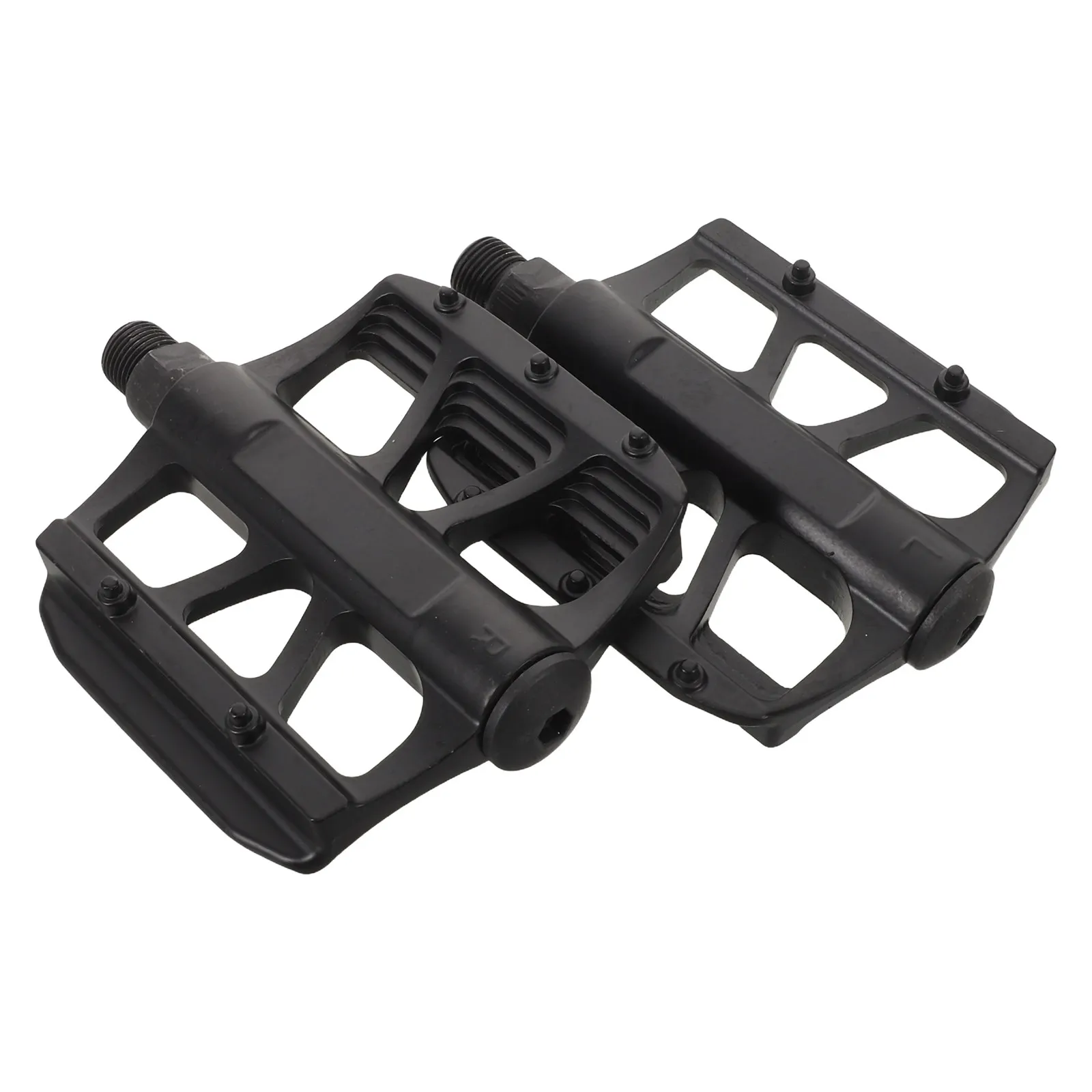 

1Pair Bicycle Pedals Wide Plastic Anti Skid Flat Dual Sided for Road Mountain Cycling Platform Outdoor Sports Replacement Parts