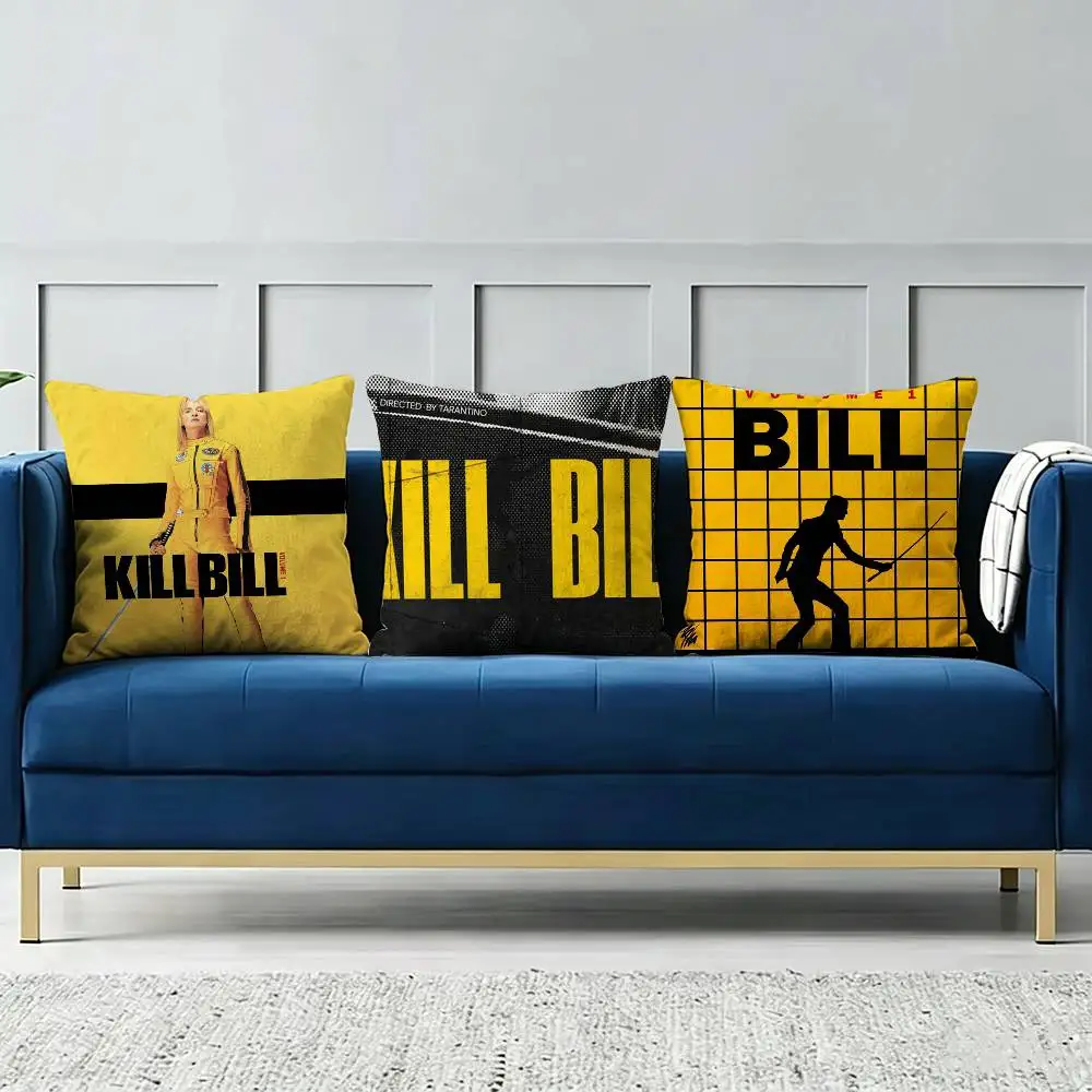 1PC Kill Bill Movie Pillow cover Soft Microfiber Pillowcase Home Sofa Decor Surprise Decorative printed.