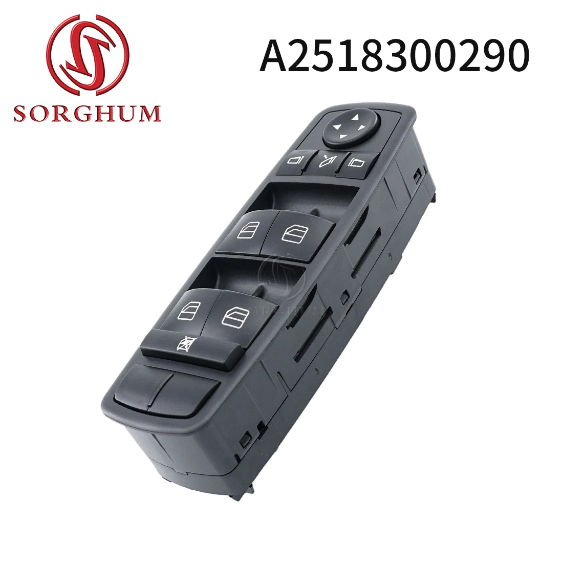 

Sorghum A2518300290 Car Front Left Master Power Window Switch Button For BENZ W164 GL320 GL350 GL450 ML320 ML350 ML450 R320 R350