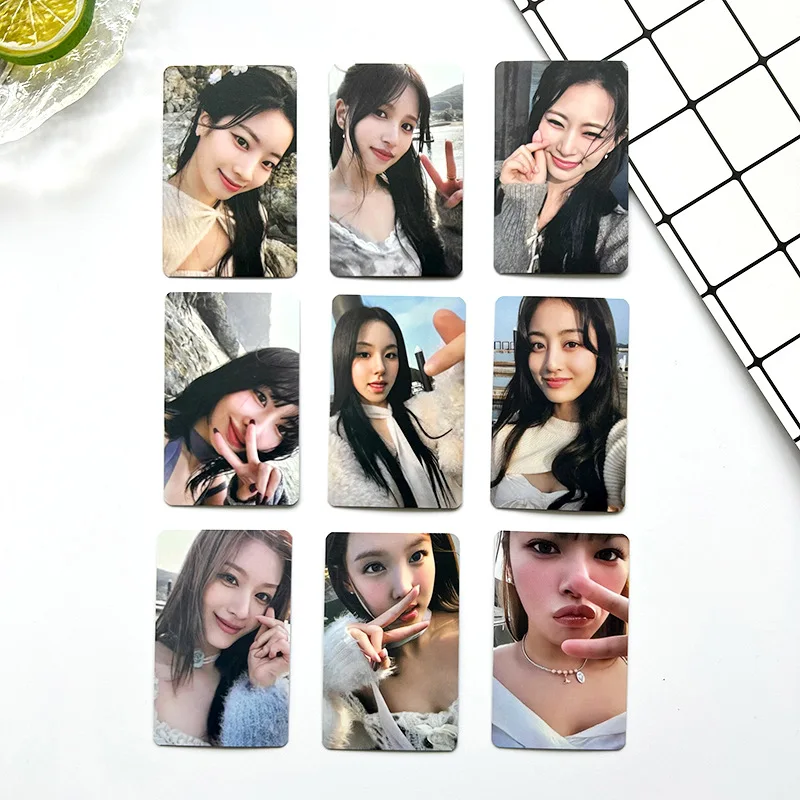 9PCS/Set Kpop With YOU-th New Album Photocards LOMO Card for Fans Collection Photo Cards Gifts