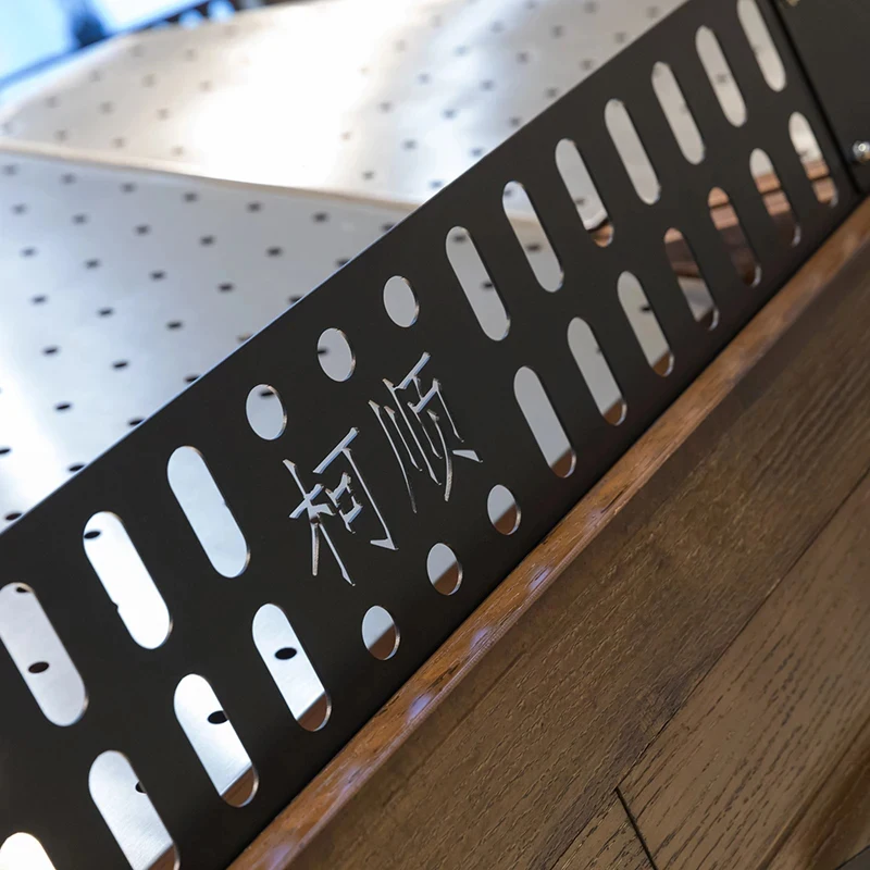 custom.New Style Steel and Wood Material Supermarket Vegetable and Fruit Rack