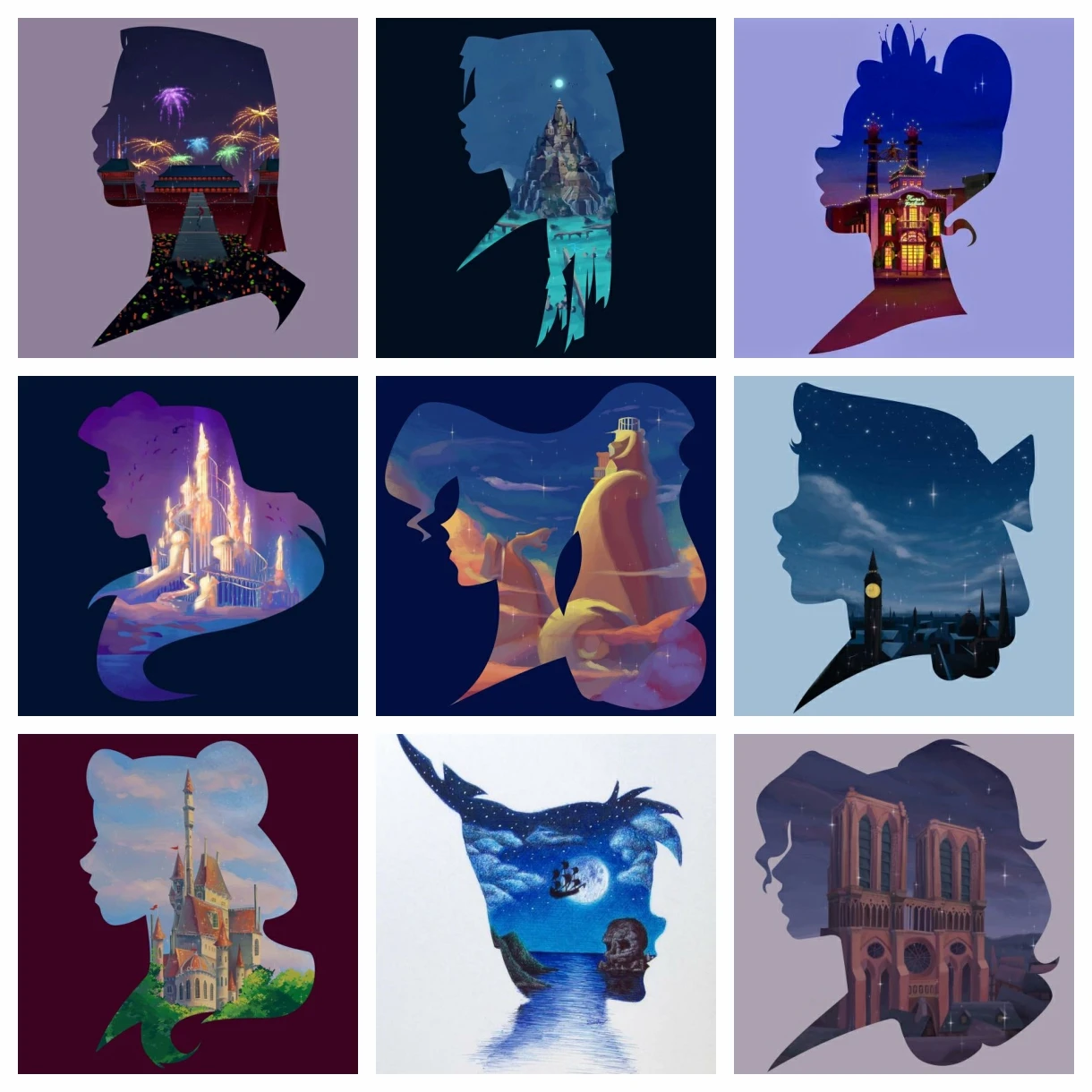 

Disney 5D Diamond Art Painting Cartoon Princess Avatar Fantasy Castle Embroidery Mosaic Cross Stitch Home Decor Children's Gift