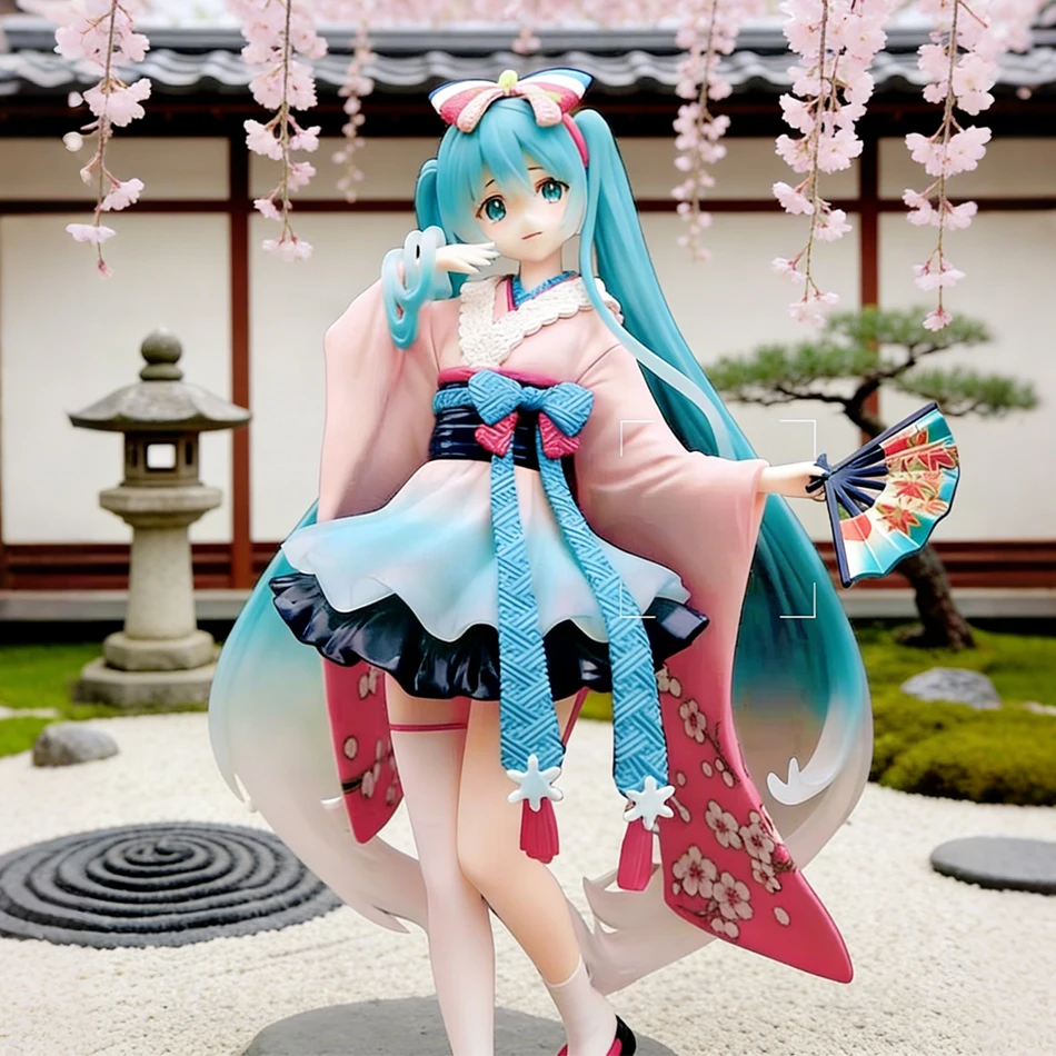 Model Kit Hatsune Miku - 20cm Exquisite Hatsune Miku Kimono Anime
