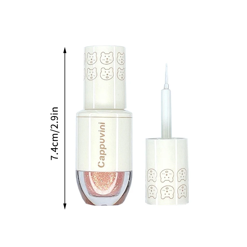 الكذب دودة القز اللؤلؤ سوبر التألق عالي اللمعان بريق غرامة بريق مسحوق الدب البولينج الكرة دمعة السائل عينيه ماكياج العين #2