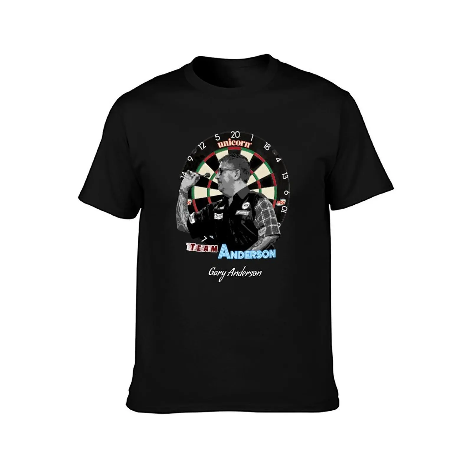 Gary Anderson The Flying Scotsman T-Shirt Summer Casual Cotton Tee Oversized Streetwear Tops Vintage Graphic Print