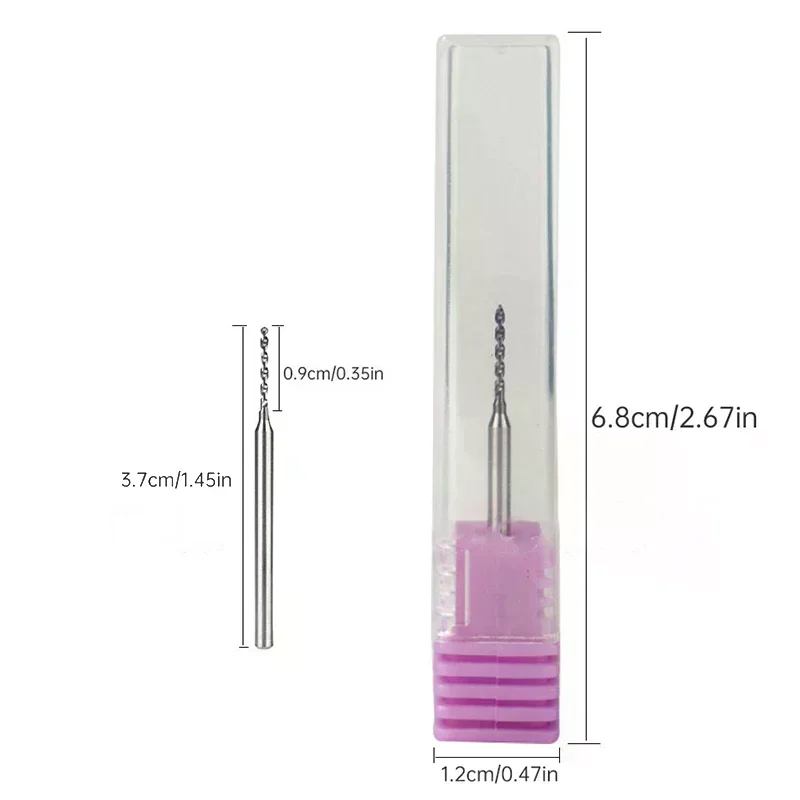 ネイル穿孔研削ヘッドタングステン鋼ネイルドリルビットマニキュアツールネイル研磨機アクセサリー