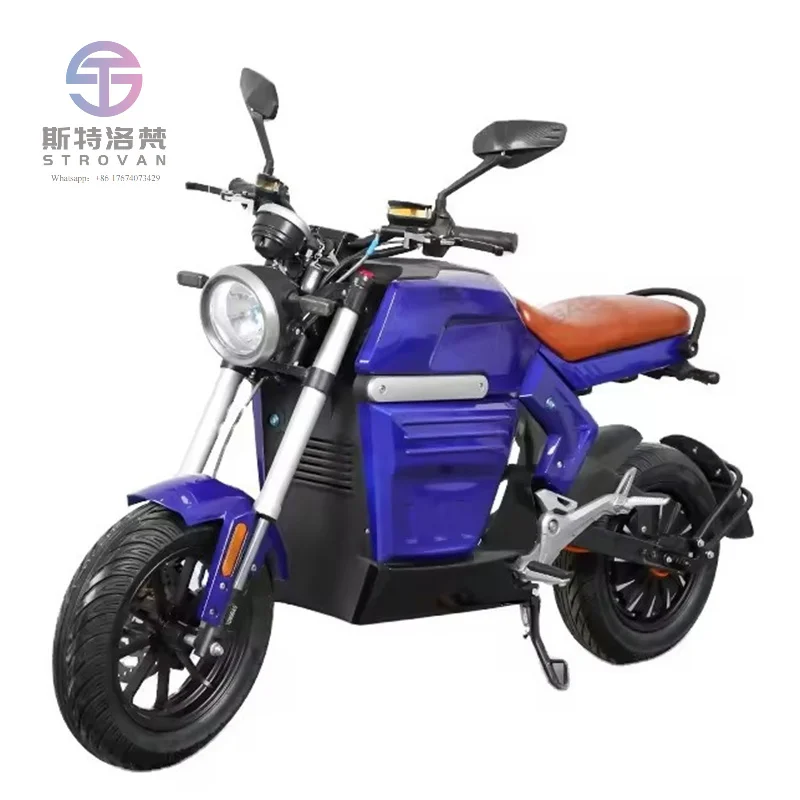 

Good Look Factory Wholesale Electric Motorcycles 72v Customizable E-bike E-motorcycle Citybike Streetbike