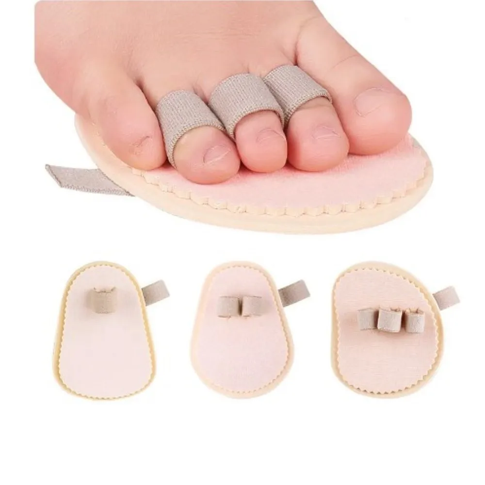 1Pc Hammer Toe Cushions Protector Separator Support Pads Temporary Corrector Straightener Bunion Guard EVA Foot Care Tools