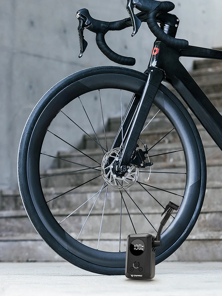 ETENWOLF Mini-Luftpumpe 150PSI 100% Betriebszyklus Tragbarer Elektrischer Reifenfüller für Motorräder Mountainbikes Sportbälle