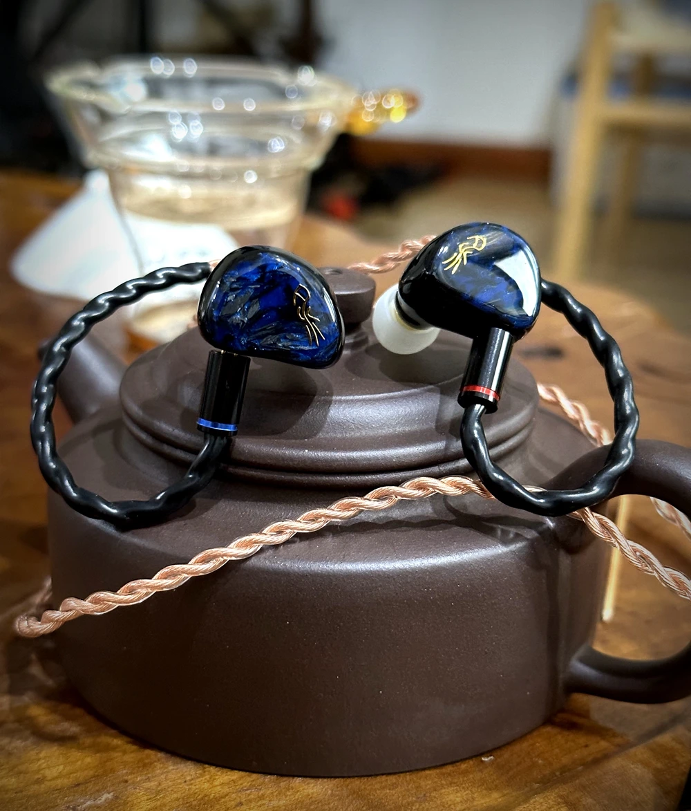 XiShui XS100 11mm DLC diaphragme dynamique Hifi moniteur de musique Studio DJ Audiophiles musiciens basse stéréo 0.78mm écouteurs écouteurs