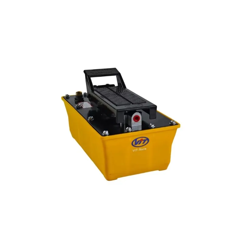 مضخة هيدروليكية تعمل بالقدم VPATG-123 معدات إصلاح السيارات أداة تصحيح الشعاع مضخة القدم لمنصة الإصلاح