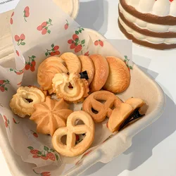 6pcs Girls Cute Creativity Cookie Simulation Food Hair Clip, Ideal Choice for Gifts