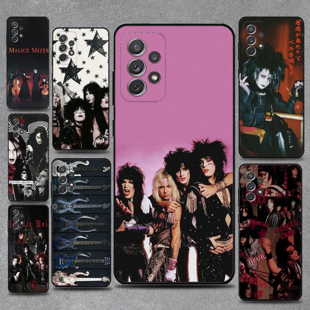

M-Malice Mizer R-RockS Band Phone Case For Samsung S25,S24,S21,S22,S23,S30,Ultra,S20,Plus,Fe,Lite,Note,10,9,5G Black Cover