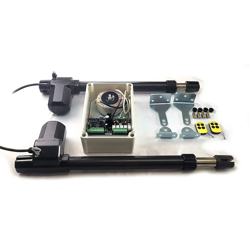With Multi Remote Control Optional 400KG Electric Swing Gate Opener Arms Drive Automatic Home Garage Swing Door Operator Motor
