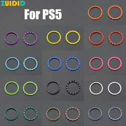 ZUIDID 1Pair=2pcs Plastic Replacement Accent Rings For PS5 Controller Accessories