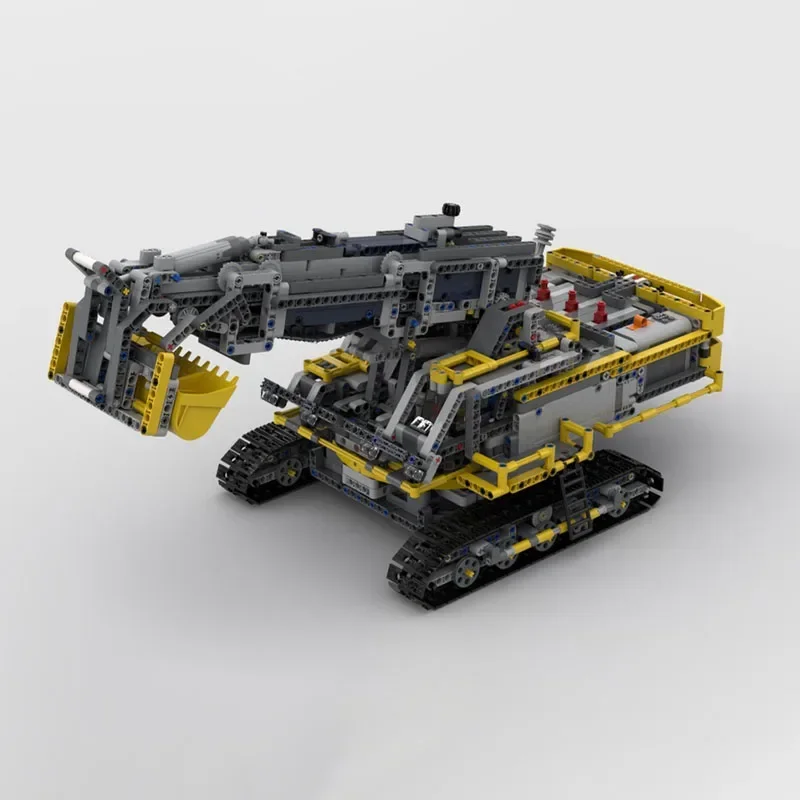 Transport Machine MOC-48114 Large Excavator Building Block Toy Model Educational Toy Christmas and Birthday Gift 42055
