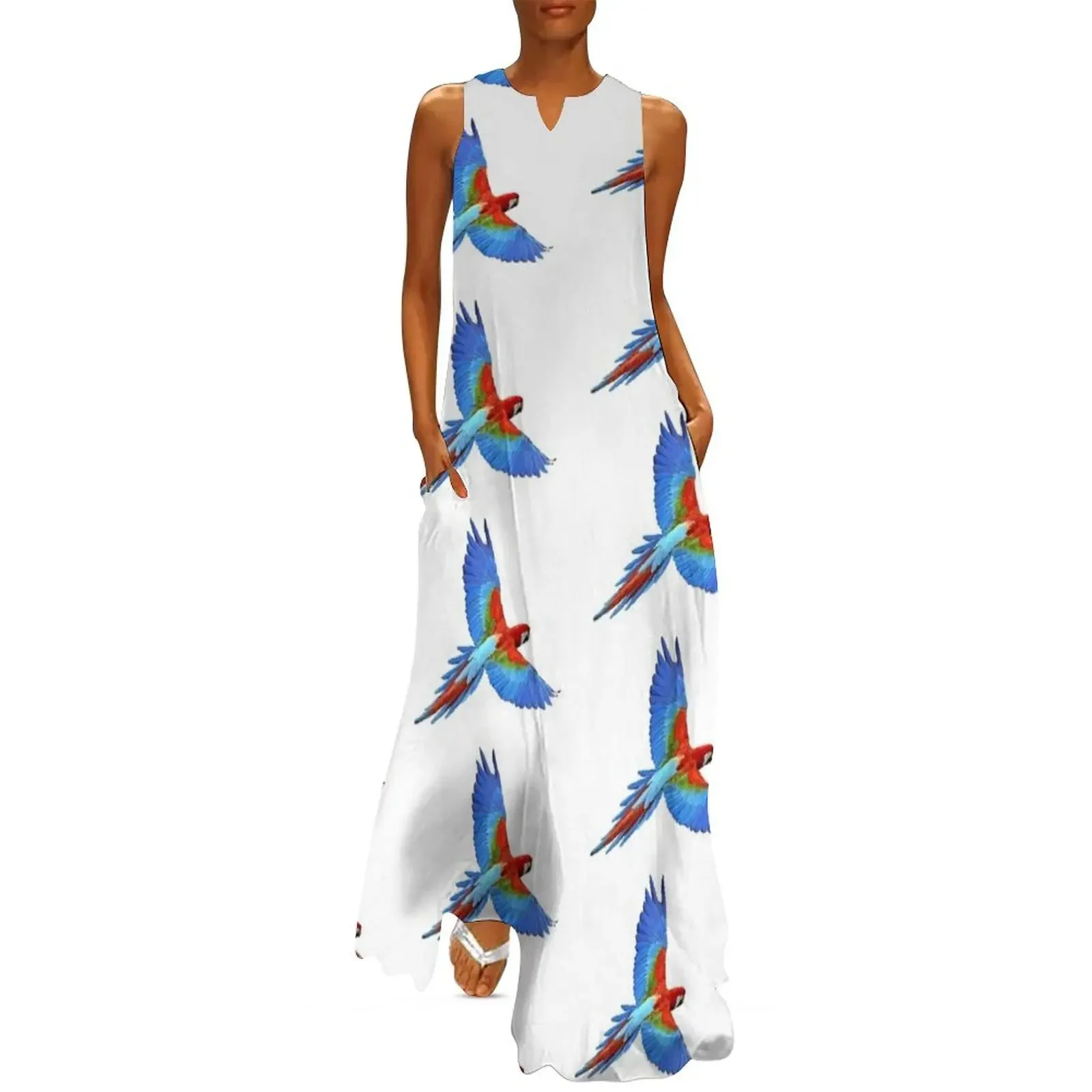 

parrot Long Dress dresses women summer 2025 elegant party dresses for women 2025 Party dresses Dress