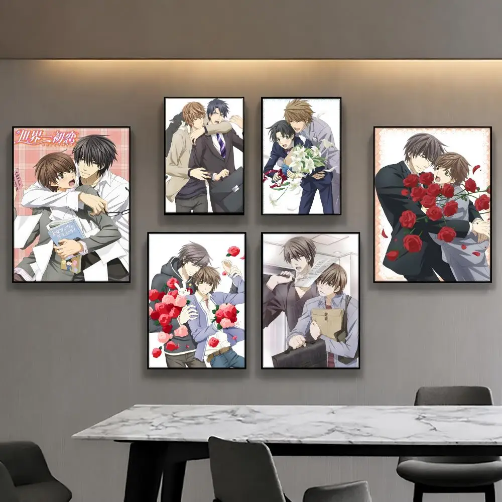Manga Sekai-ichi Hatsukoi Poster, Anime-Raumdekoration, Film-Wandkunst, Musik-Wanddekoration