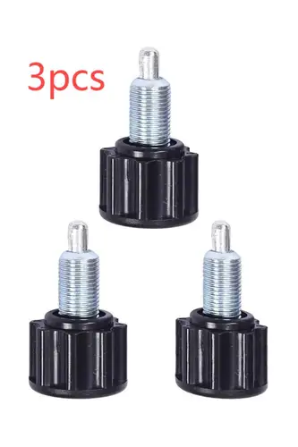 Perilla de resorte para bicicleta giratoria M16, piezas de repuesto para Fitness en casa, equipos de tornillo de ajuste de altura, 3 uds.