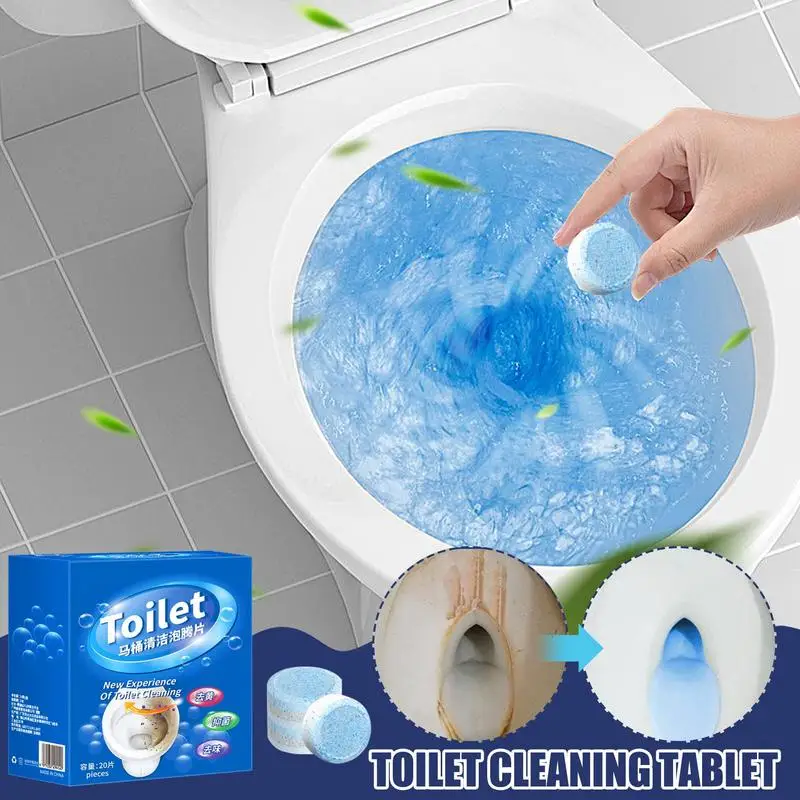 

20 шт., средство для очистки унитаза