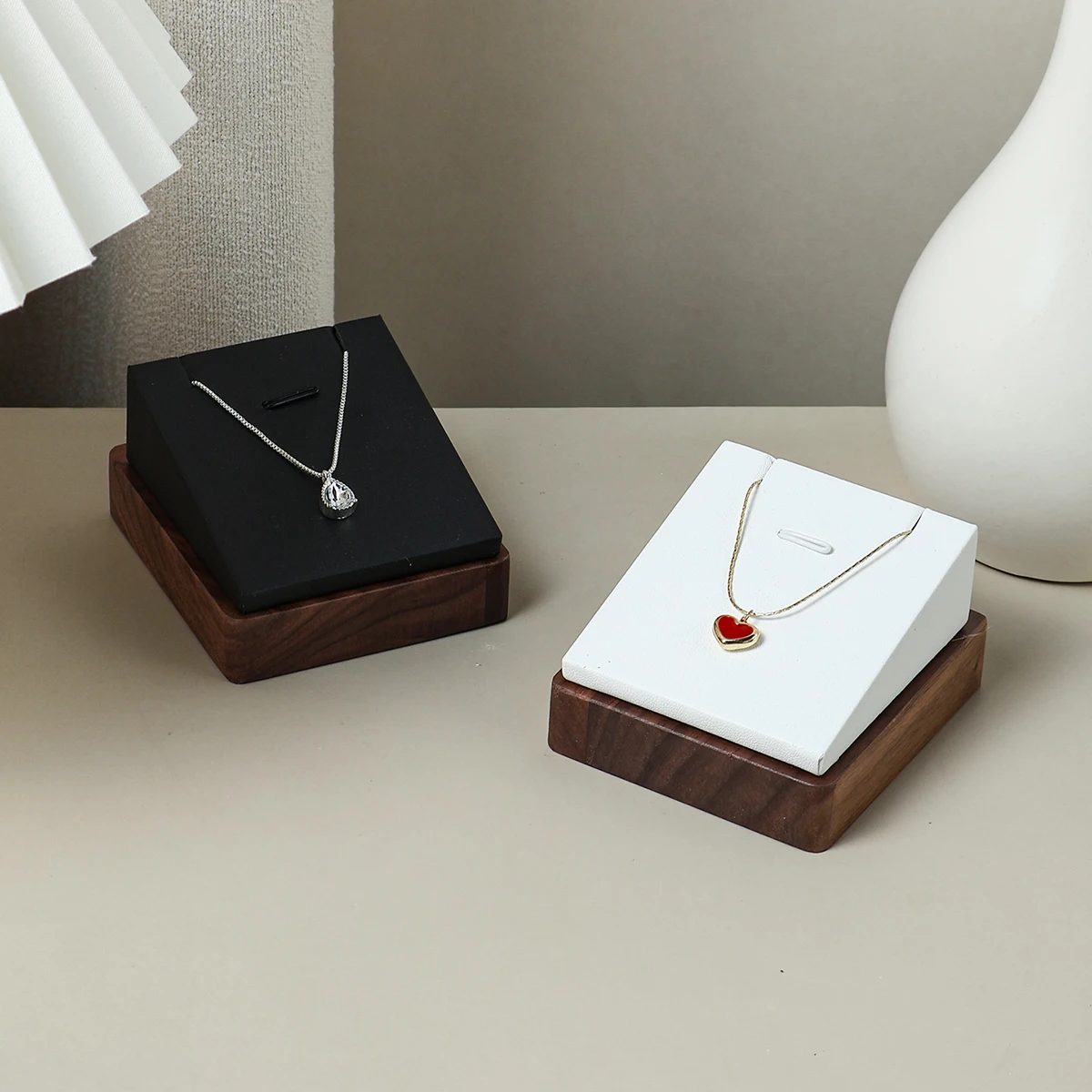 1pc Jewelry Display Stand Pendant Necklace Bracelet Earrings Ring Storage Rack Organizer Counter Showcase